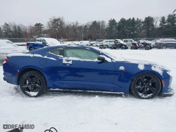 2020 Chevrolet Camaro 1SS with VIN 1G1FE1R77L0142537, listed as a IAAI auction lot 41156320 with 76,553 mi miles. Bid and sale history available at carsss.com. Image 14.