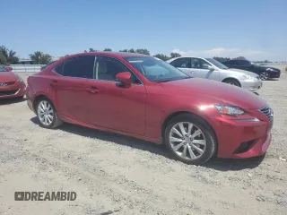 2014 Lexus IS 250 z VIN JTHBF1D21E5015320, wystawiony jako Copart lot #63400775 z przebiegiem 123 462 mil mil oraz Szkoda całkowita • Salvage title. Historia ofert i sprzedaży dostępna na DreamBid. Obrazek 4.