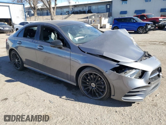 2020 Mercedes-Benz A 220 with VIN W1K3G4EB2LJ235062, listed as a Copart auction lot 41996965 with 36,675 mi miles and Salvage Title. Bid and sale history available at DreamBid. Image 4.