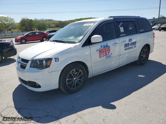 2017 Dodge Grand Caravan GT with VIN 2C4RDGEG0HR869287, listed as a Copart auction lot 53314695 with 171,999 mi miles and Clean Title. Bid and sale history available at carsss.com. Image 1.