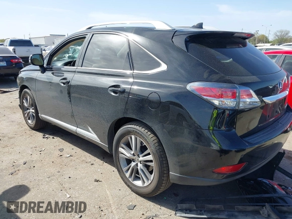 2015 Lexus RX 350 with VIN 2T2ZK1BA7FC176373, listed as a IAAI auction lot 41840645 with 104,856 mi miles and . Bid and sale history available at carsss.com. Image 3.