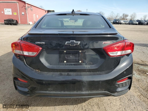 2019 Chevrolet Cruze Premier with VIN 1G1BF5SM5K7118181, listed as a Copart auction lot 74853773 with 0 mi miles and Salvage Title. Bid and sale history available at carsss.com. Image 6.