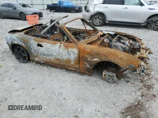 2003 Mazda MX-5 Miata Cloth with VIN JM1NB353730312678, listed as a Copart auction lot 43416365 with Not Provided miles and Non Repairable. Bid and sale history available at DreamBid. Image 4.