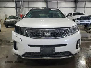 2014 Kia Sorento SX with VIN 5XYKWDA74EG543394, listed as a Copart auction lot 52903585 with 136,977 mi miles and Salvage Title. Bid and sale history available at DreamBid. Image 5.