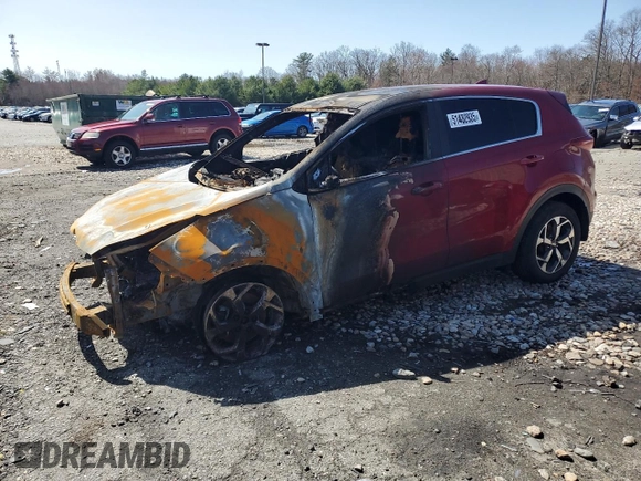 2020 Kia Sportage LX z VIN KNDPMCAC8L7729212, wystawiony jako Copart lot #51432935 z przebiegiem Nie podano mil oraz Szkoda całkowita • Salvage title. Historia ofert i sprzedaży dostępna na DreamBid. Obrazek 1.