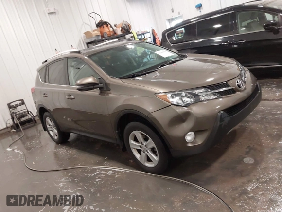 2013 Toyota RAV4 XLE with VIN 2T3RFREV0DW039560, listed as a IAAI auction lot 42344904 with 153,774 mi miles and . Bid and sale history available at DreamBid. Image 1.