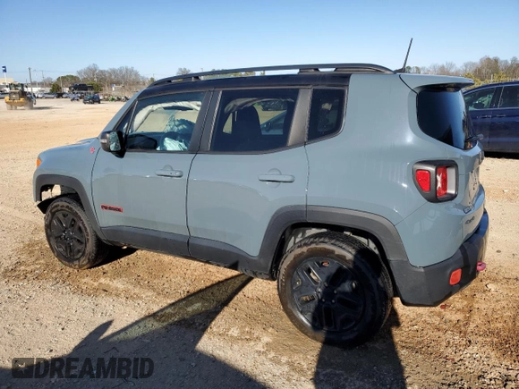 2018 Jeep Renegade Trailhawk with VIN ZACCJBCB1JPH97521, listed as a Copart auction lot 48514775 with 68,612 mi miles and Salvage Title. Bid and sale history available at carsss.com. Image 2.