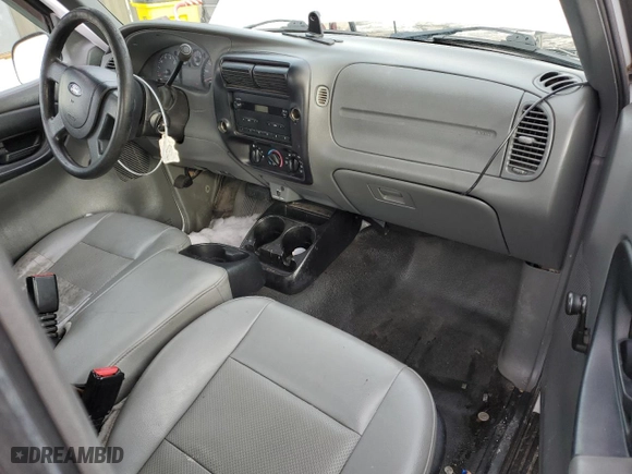 2005 Ford Ranger XL with VIN 1FTYR10U35PA77591, listed as a Copart auction lot 44906065 with 150,794 mi miles and Salvage Title. Bid and sale history available at carsss.com. Image 8.