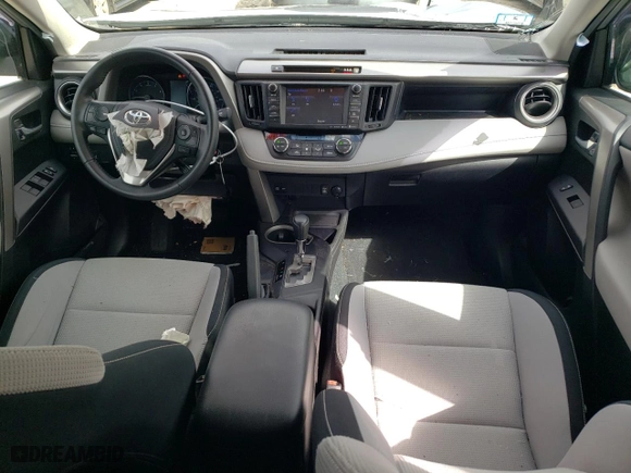 2017 Toyota RAV4 XLE with VIN 2T3RFREV3HW600551, listed as a Copart auction lot 50190985 with 40,828 mi miles and Salvage Title. Bid and sale history available at carsss.com. Image 8.