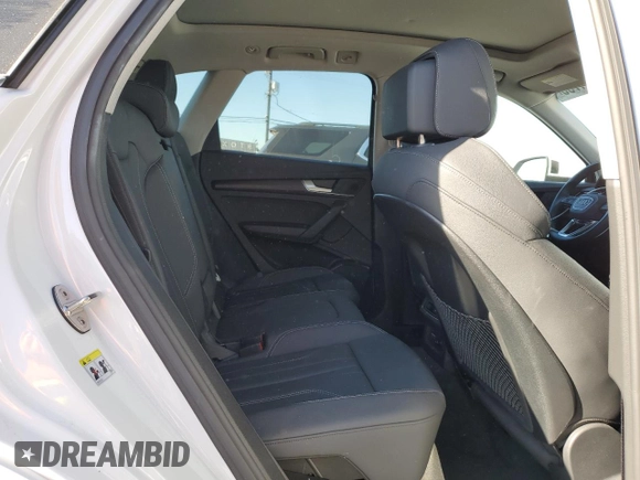 2024 Audi Q5 S line Premium with VIN WA1G2AFY1R2069111, listed as a Copart auction lot 46171785 with 10,350 mi miles and Salvage title. Bid and sale history available at DreamBid. Image 12.