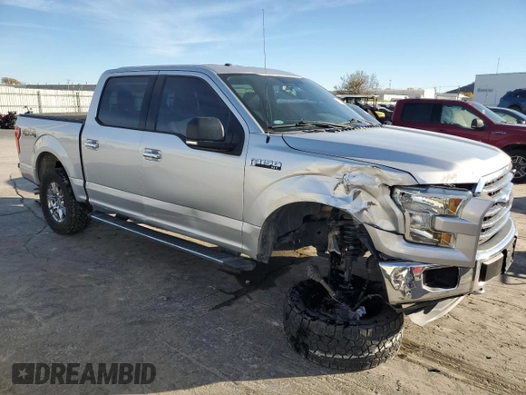 2015 Ford F-150 XLT with VIN 1FTEW1EF0FKD88903, listed as a Copart auction lot 81260864 with 109,547 mi miles and Salvage Title. Bid and sale history available at carsss.com. Image 4.