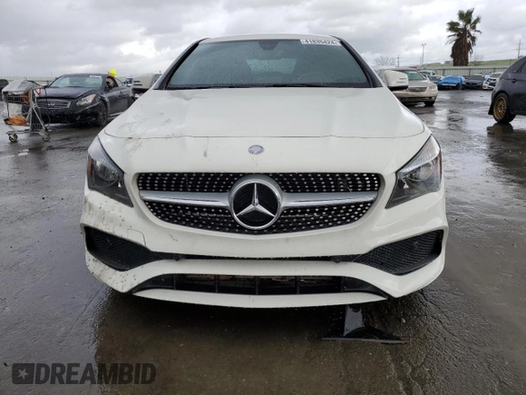 2017 Mercedes-Benz CLA 250 with VIN WDDSJ4EB7HN477620, listed as a Copart auction lot 41835424 with 75,180 mi miles and . Bid and sale history available at DreamBid. Image 5.