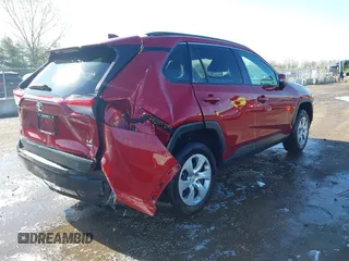 2019 Toyota RAV4 LE with VIN 2T3G1RFVXKC011400, listed as a IAAI auction lot 41957289 with 58,935 mi miles. Bid and sale history available at carsss.com. Image 4.