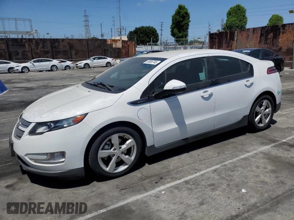 2014 Chevrolet Volt with VIN 1G1RE6E45EU160987, listed as a Copart auction lot 56955745 with 148,167 mi miles and Clean Title. Bid and sale history available at DreamBid. Image 1.