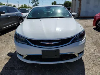 2015 Chrysler 200 C with VIN 1C3CCCCB2FN575185, listed as a Copart auction lot 48796904 with 51,752 mi miles and Salvage Title. Bid and sale history available at carsss.com. Image 5.