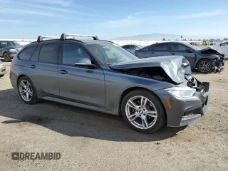 2014 BMW 3 Series 328d xDrive with VIN WBA3K5C5XEK300391, listed as a Copart auction lot 45995735 with 146,439 mi miles and Salvage title. Bid and sale history available at DreamBid. Image 4.