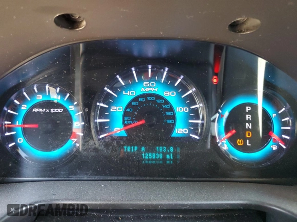 2012 Ford Fusion SEL with VIN 3FAHP0JAXCR279876, listed as a Copart auction lot 54004525 with 125,838 mi miles and Salvage title. Bid and sale history available at DreamBid. Image 9.
