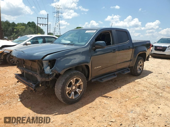 2018 Chevrolet Colorado 4WD Z71 z VIN 1GCGTDEN7J1110282, wystawiony jako Copart lot #61945695 z przebiegiem 144 792 mil mil oraz Szkoda całkowita • Salvage title. Historia ofert i sprzedaży dostępna na DreamBid. Obrazek 1.