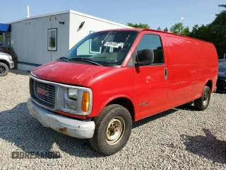 2000 GMC Savana z VIN 1GTHG39RXY1161558, wystawiony jako Copart lot #60984465 z przebiegiem 192 034 mil mil oraz Czysty tytuł • Clean title. Historia ofert i sprzedaży dostępna na DreamBid. Obrazek 1.