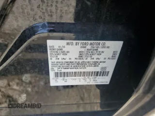 2023 Ford Maverick XL with VIN 3FTTW8F98PRA14125, listed as a Copart auction lot 55358905 with 35,489 mi miles and Salvage title. Bid and sale history available at DreamBid. Image 12.