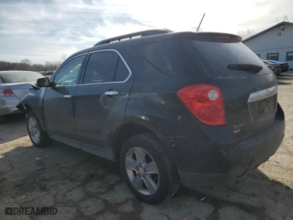 2015 Chevrolet Equinox LT with VIN 2GNFLFEK9F6274576, listed as a Copart auction lot 46546175 with 0 mi miles and Salvage Title. Bid and sale history available at carsss.com. Image 2.