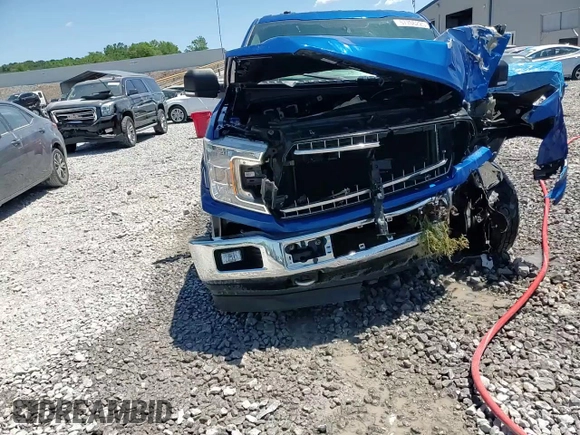 2018 Ford F-150 XL with VIN 1FTEW1E59JKE55000, listed as a Copart auction lot 57706225 with Not provided miles and Salvage title. Bid and sale history available at DreamBid. Image 13.