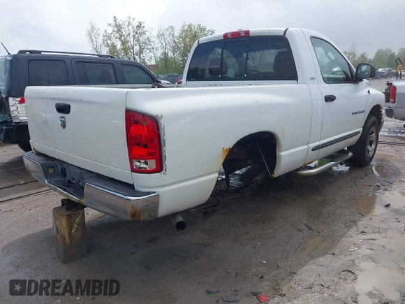 2002 Dodge 1500 ST with VIN 1D7HU16N82J214155, listed as a IAAI auction lot 42112882 with 214,411 mi miles. Bid and sale history available at carsss.com. Image 4.