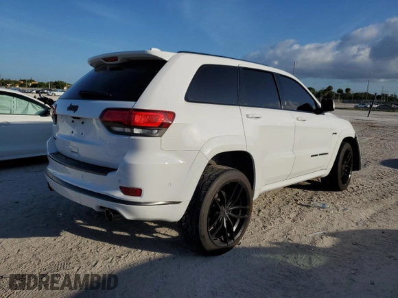 2018 Jeep Grand Cherokee Overland z VIN 1C4RJFCT1JC502125, wystawiony jako Copart lot #61613274 z przebiegiem 59 692 mil mil oraz Nie do naprawy • Non repairable. Historia ofert i sprzedaży dostępna na DreamBid. Obrazek 3.