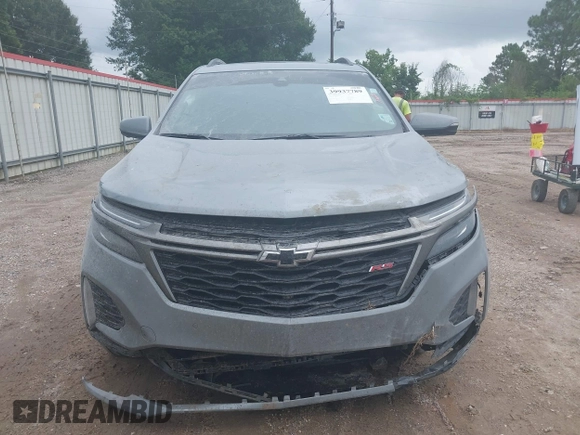 2023 Chevrolet Equinox RS with VIN 3GNAXMEG4PS117491, listed as a IAAI auction lot 39937789 with 47,899 mi miles. Bid and sale history available at carsss.com. Image 13.