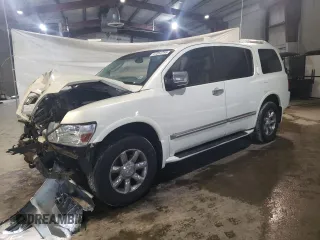 2007 Infiniti QX56 z VIN 5N3AA08C17N802122, wystawiony jako Copart lot #47050745 z przebiegiem 217 010 mil mil oraz Szkody całkowita. Historia ofert i sprzedaży dostępna na DreamBid. Obrazek 1.