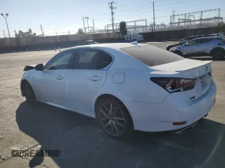 2017 Lexus GS with VIN JTHBZ1BLXHA009806, listed as a Copart auction lot 81306504 with 195,656 mi miles and Salvage Title. Bid and sale history available at carsss.com. Image 2.