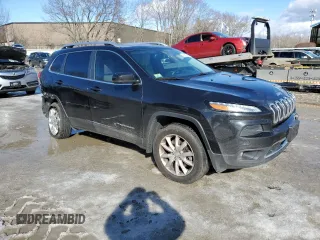 2016 Jeep Cherokee Limited with VIN 1C4PJMDB6GW335155, listed as a Copart auction lot 43545485 with 113,296 mi miles and Salvage title. Bid and sale history available at DreamBid. Image 4.
