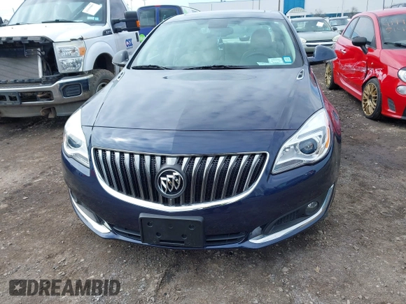 2016 Buick Regal Premium II with VIN 2G4GS5GX8G9202301, listed as a IAAI auction lot 41983501 with 65,480 mi miles and . Bid and sale history available at DreamBid. Image 12.