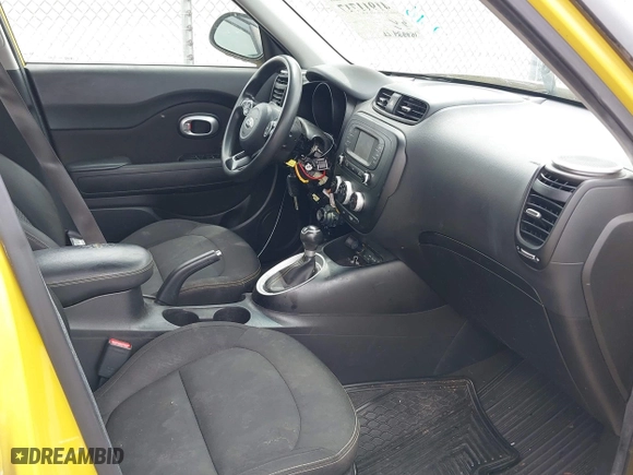 2016 Kia Soul + with VIN KNDJP3A57G7293103, listed as a IAAI auction lot 41911717 with 158,824 mi miles. Bid and sale history available at carsss.com. Image 5.