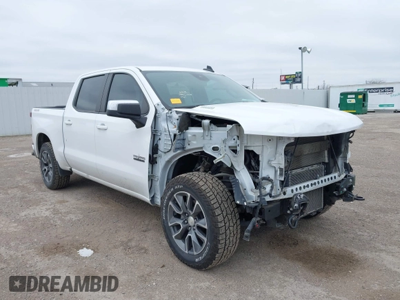 2022 Chevrolet Silverado 1500 with VIN 3GCUDDET9NG587916, listed as a IAAI auction lot 41618213 with 58,263 mi miles and . Bid and sale history available at DreamBid. Image 6.