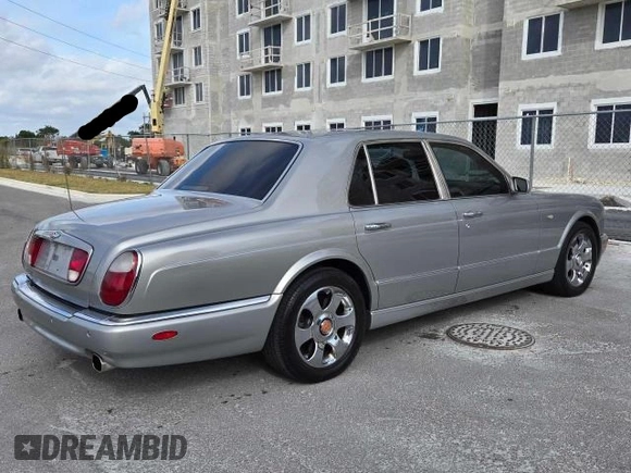 2001 Bentley Arnage with VIN SCBLC31E91CX06337, listed as a Copart auction lot 44067475 with 51,938 mi miles and Clean Title. Bid and sale history available at DreamBid. Image 4.