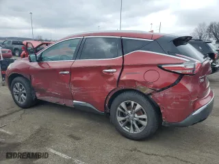 2016 Nissan Murano S with VIN 5N1AZ2MH4GN123640, listed as a Copart auction lot 44959625 with 159,739 mi miles and Salvage Title. Bid and sale history available at carsss.com. Image 2.