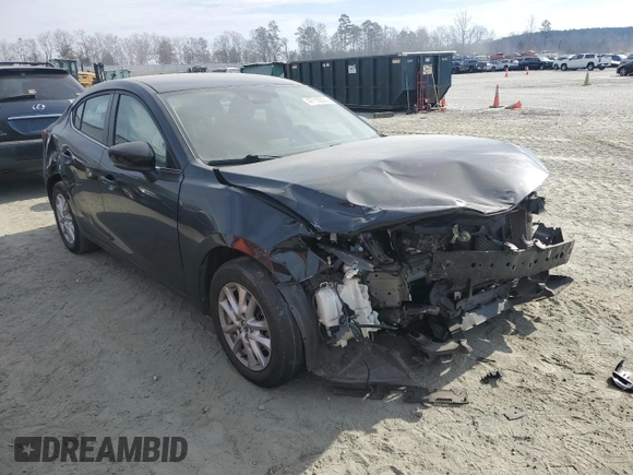 2018 Mazda 3 Sport with VIN 3MZBN1U77JM212994, listed as a Copart auction lot 47110025 with 77,518 mi miles and Salvage Title. Bid and sale history available at DreamBid. Image 4.