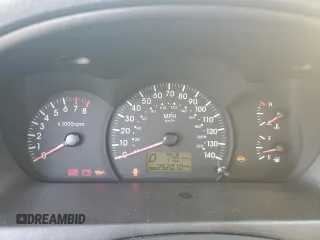 2006 Kia Spectra EX with VIN KNAFE121265371337, listed as a Copart auction lot 75682694 with 252,070 mi miles and Salvage Title. Bid and sale history available at carsss.com. Image 9.