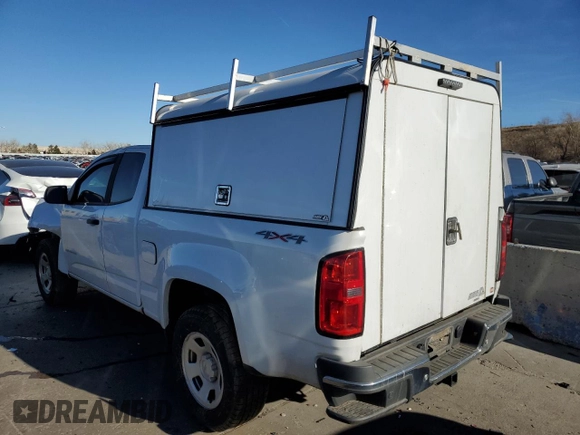 2021 Chevrolet Colorado 4WD Work Truck with VIN 1GCHTBEN9M1194473, listed as a Copart auction lot 86290934 with 70,295 mi miles and Salvage Title. Bid and sale history available at carsss.com. Image 2.