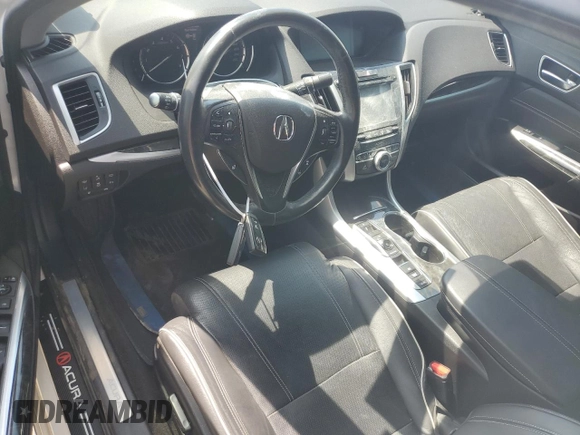 2018 Acura TLX Advance with VIN 19UUB3F79JA800276, listed as a Copart auction lot 61400645 with Not provided miles and Clean title. Bid and sale history available at DreamBid. Image 8.