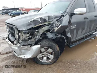 2018 Ram 1500 Tradesman with VIN 1C6RR6FG7JS325181, listed as a IAAI auction lot 41344653 with 202,602 mi miles and . Bid and sale history available at DreamBid. Image 6.