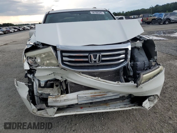 2013 Honda Pilot EX-L z VIN 5FNYF3H75DB025729, wystawiony jako Copart lot #56788345 z przebiegiem 177 448 mil mil oraz Szkoda całkowita • Salvage title. Historia ofert i sprzedaży dostępna na DreamBid. Obrazek 5.