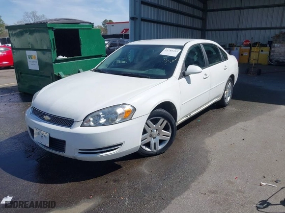2012 Chevrolet Impala LT Fleet with VIN 2G1WG5E35C1252107, listed as a IAAI auction lot 41791313 with 217,113 mi miles. Bid and sale history available at carsss.com. Image 2.