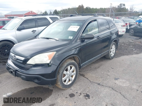 2008 Honda CR-V EX with VIN JHLRE485X8C002979, listed as a IAAI auction lot 41734756 with 206,957 mi miles. Bid and sale history available at carsss.com. Image 2.