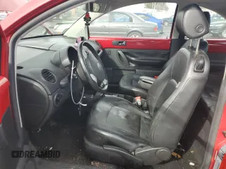 2006 Volkswagen Beetle with VIN 3VWSG31C76M407539, listed as a Copart auction lot 46348895 with 115,038 mi miles and Salvage Title. Bid and sale history available at DreamBid. Image 7.