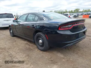 2017 Dodge Charger Police with VIN 2C3CDXKT8HH630779, listed as a IAAI auction lot 42184856 with 140,767 mi miles and . Bid and sale history available at DreamBid. Image 3.