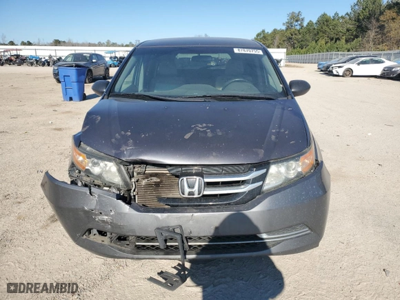 2015 Honda Odyssey LX with VIN 5FNRL5H29FB117569, listed as a Copart auction lot 87870755 with 147,295 mi miles and Salvage Title. Bid and sale history available at carsss.com. Image 5.