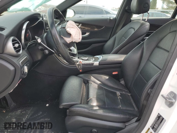 2018 Mercedes-Benz C 300 with VIN 55SWF4JB4JU264050, listed as a Copart auction lot 48200895 with Not provided miles and Salvage title. Bid and sale history available at DreamBid. Image 7.