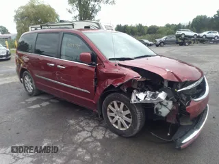 2016 Chrysler Town & Country Touring with VIN 2C4RC1BG6GR150001, listed as a IAAI auction lot 40123738 with 149,006 mi miles. Bid and sale history available at carsss.com. Image 1.